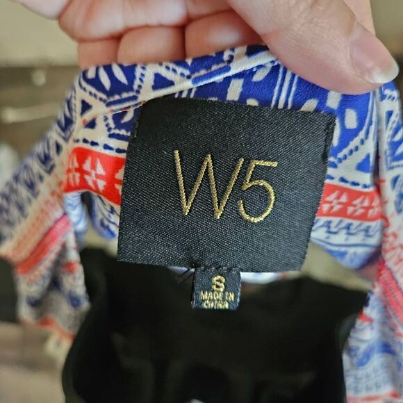 W5 Geometric Career Top - Picture 6 of 6